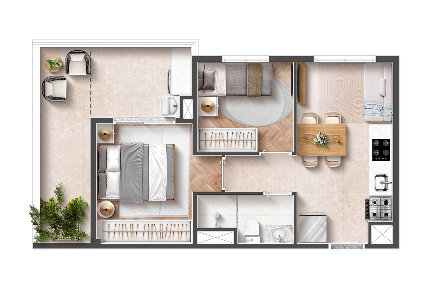 Casa, 2 quartos, 2445 m² - Foto 36
