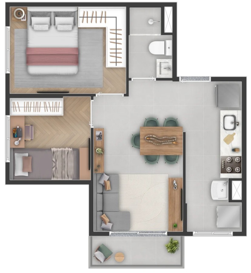 Casa, 2 quartos, 2438 m² - Foto 20