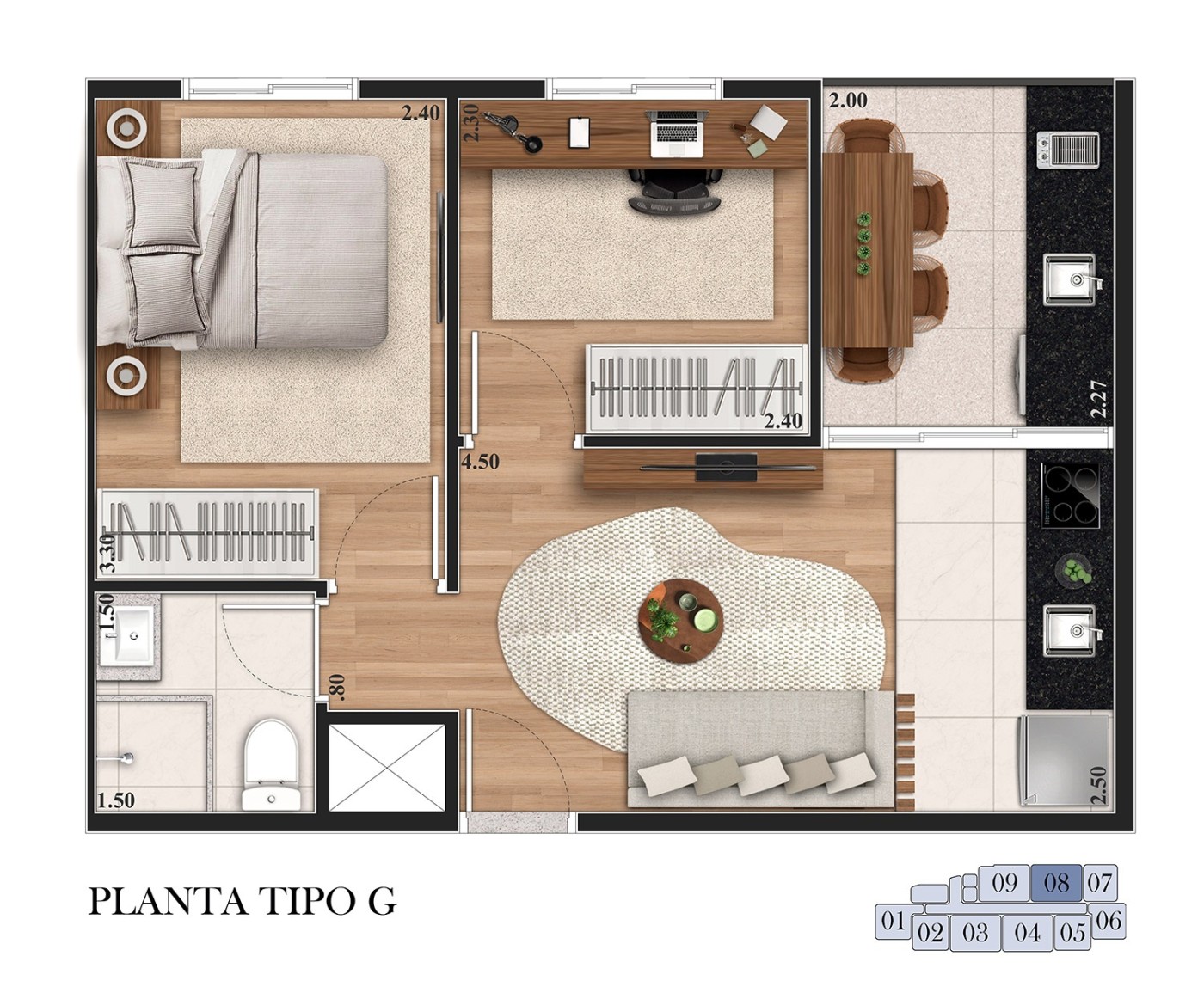 Casa, 2 quartos, 2459 m² - Foto 26