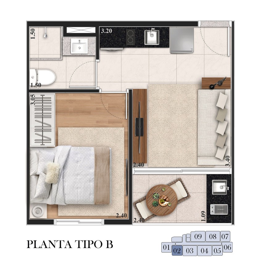 Casa, 2 quartos, 2459 m² - Foto 22