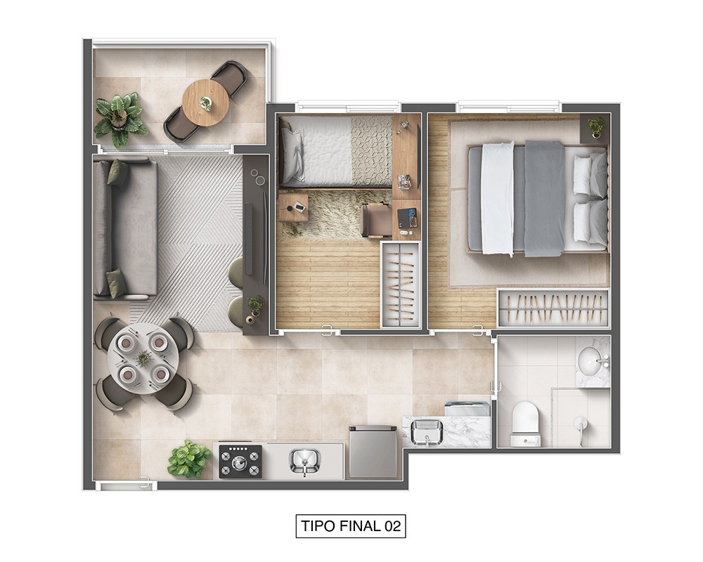 Casa, 2 quartos, 2540 m² - Foto 35